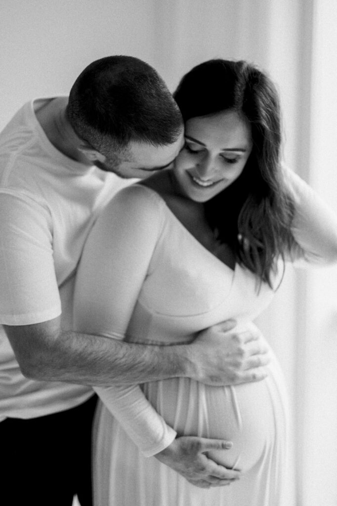 Maternity photography in Melbourne photography studio